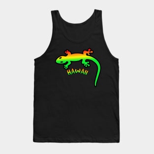 Hawaiian lucky gecko t-shirt Tank Top